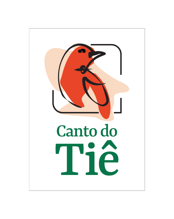 Logotipo do Chalé Canto do Tiê