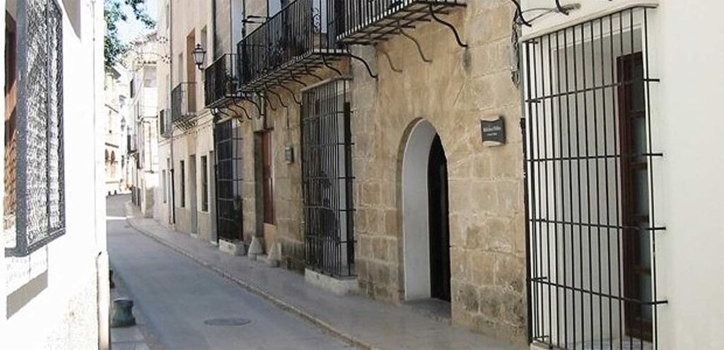 Ruas do vilarejo espanhol de Benissa